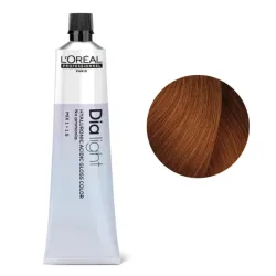 Loreal Dia Light, krem koloryzujący z kompleksem hialuronowym, 7.43, 60ml