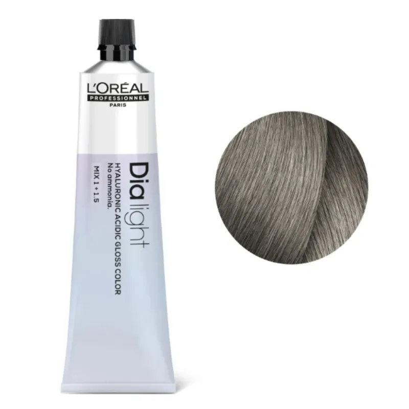 Loreal Dia Light, krem koloryzujący z kompleksem hialuronowym, 8.1, 60ml