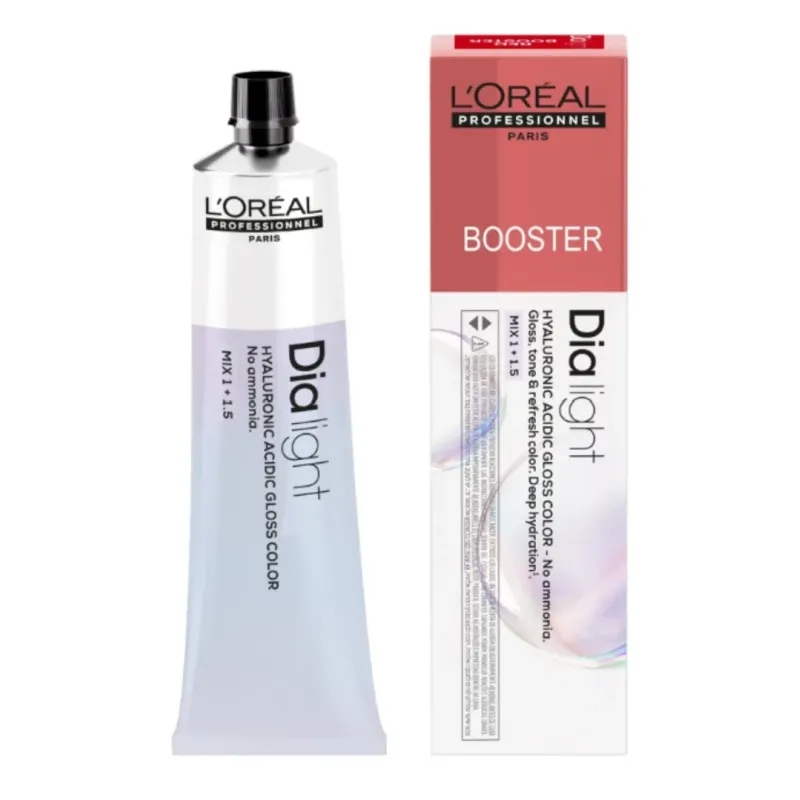 Loreal Dia Light, krem koloryzujący z kompleksem hialuronowym, booster czerwony, 60ml