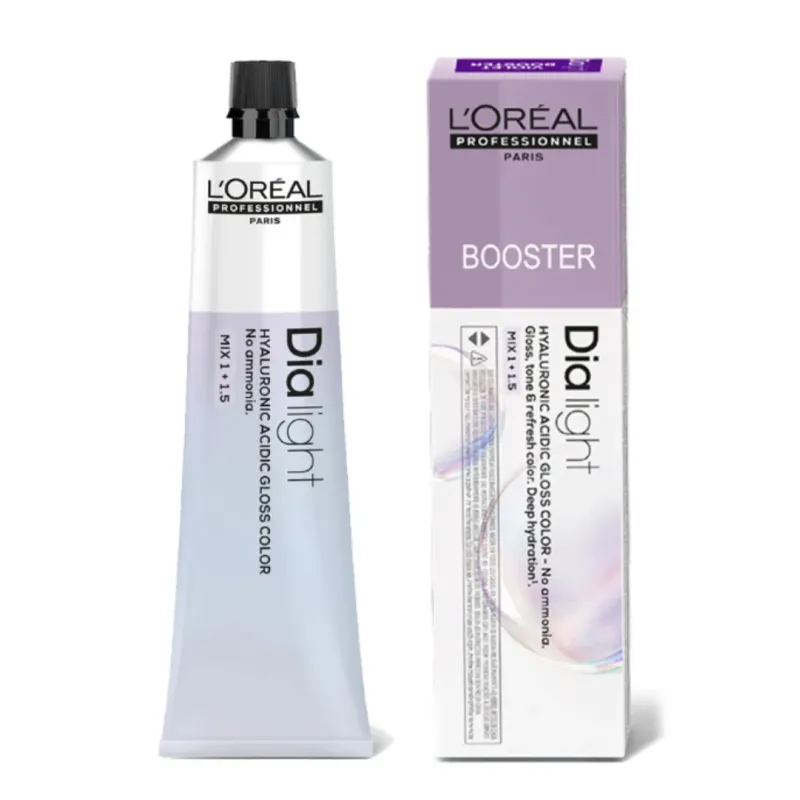 Loreal Dia Light, krem koloryzujący z kompleksem hialuronowym, booster fioletowy, 60ml