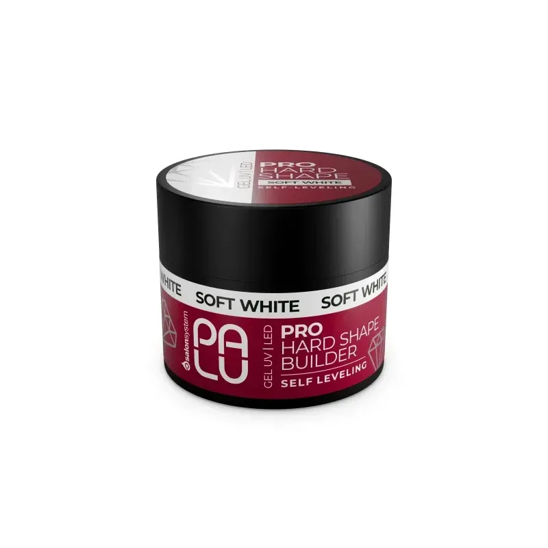 PALU PRO HARD SHAPE BUILDER GEL SOFT WHITE - Żel budujący 45 g