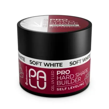 PALU PRO HARD SHAPE BUILDER GEL SOFT WHITE - Żel budujący 45 g