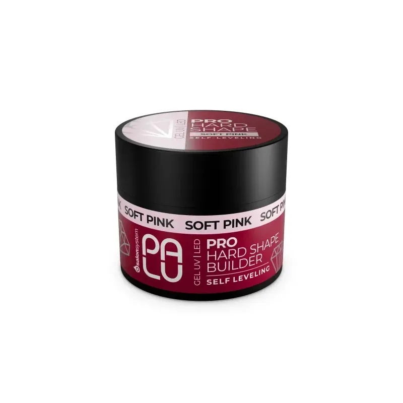 PALU PRO HARD SHAPE BUILDER GEL SOFT PINK - Żel budujący 45 g
