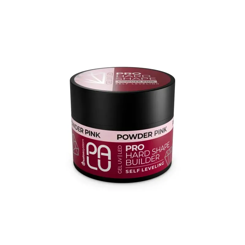 PALU PRO HARD SHAPE BUILDER GEL POWDER PINK - Żel budujący 45 g