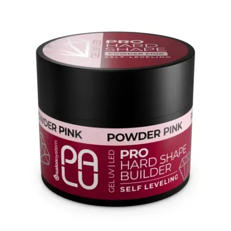 PALU PRO HARD SHAPE BUILDER GEL POWDER PINK - Żel budujący 45 g