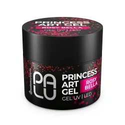PALU PRINCESS ART GEL  ROSY BELLA - Żel do zdobień paznokci 10g