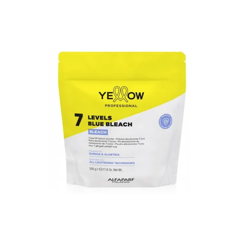 Yellow Professional Bleach - puder rozjaśniający do 7 tonów - 500g