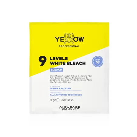 Yellow Professional Bleach - puder rozjaśniający do 9 tonów - saszetka 1 szt. 50g