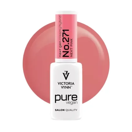 Victoria Vynn Lakier Hybrydowy PURE VEGAN 271 Next Pink 8ml