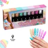 VICTORIA VYNN - Zestaw do manicure hybrydowego GEL POLISH 452-458 CANDY SHOP  8szt.