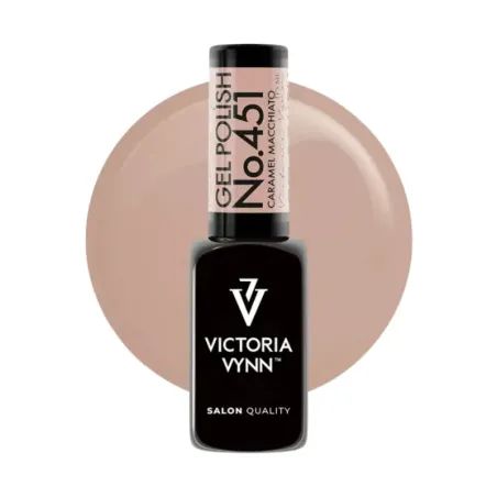 Victoria Vynn Lakier Hybrydowy 451 Caramel Macchiato 8ml