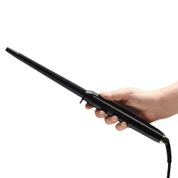 BaByliss PRO Ceramic Black Oxide BAB2481E - Lokówka Stożkowa Do Włosów, 32-19 mm