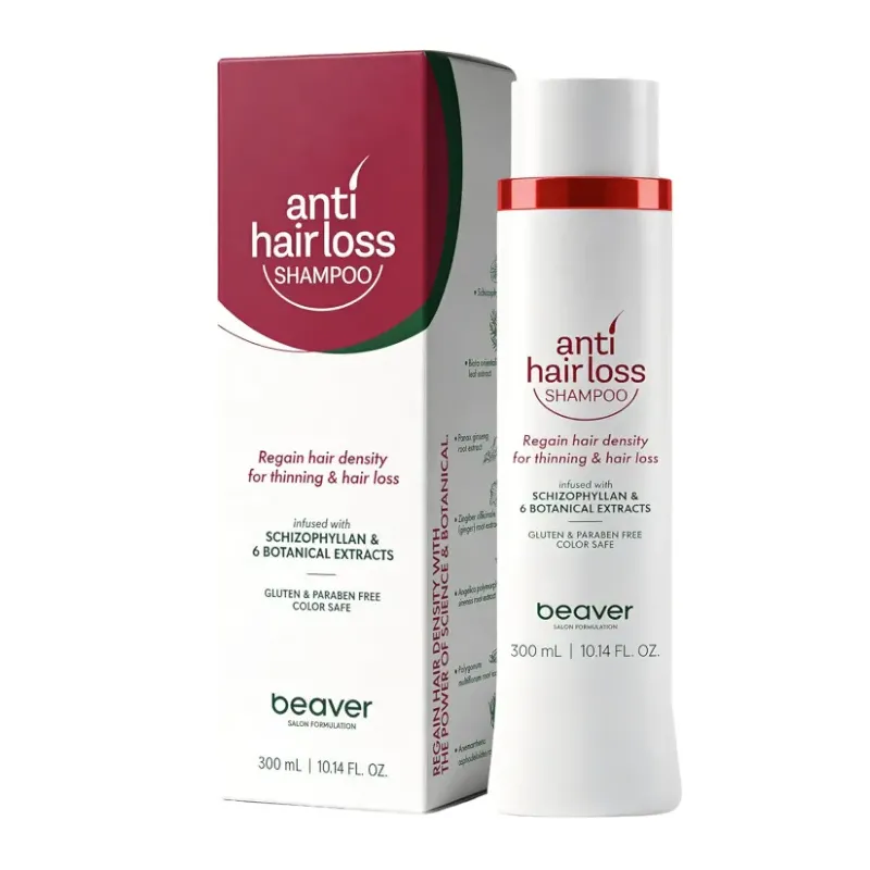 beaver anti hair loss szampon przeciw wypadaniu 300ml