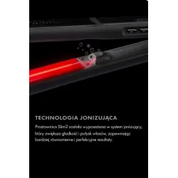 UPGRADE UG156 Profesjonalna prostownica do włosów Slim Podwójny Bio-Infrared