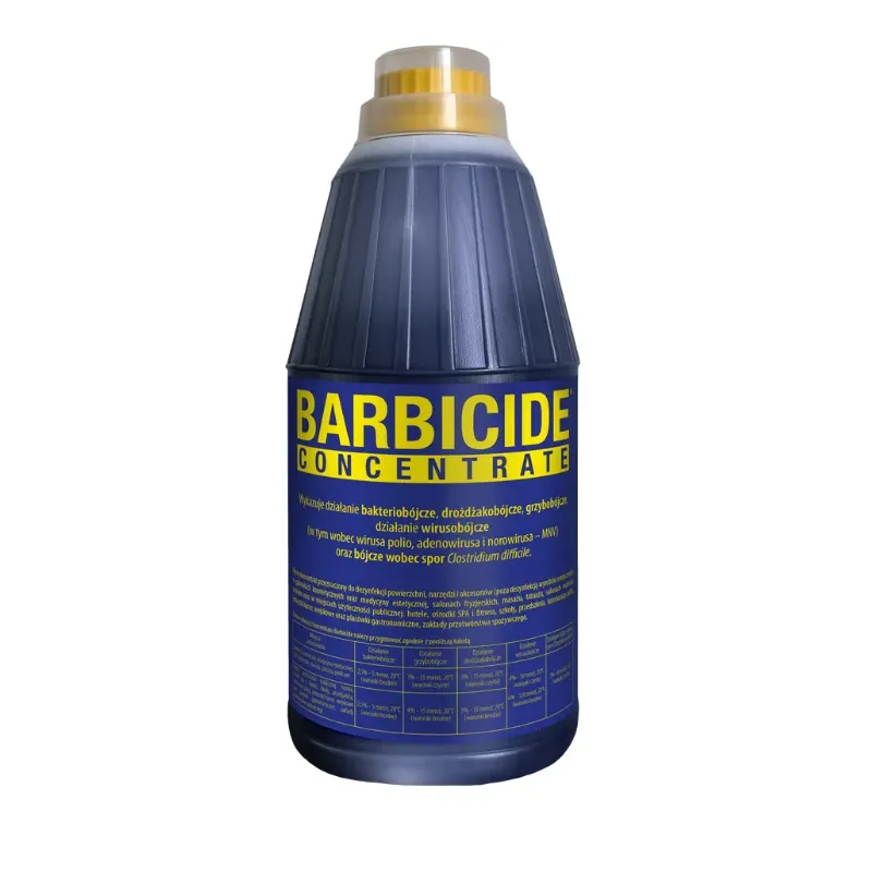 Barbicide, koncentrat do dezynfekcji narzędzi i akcesoriów, 1900ml