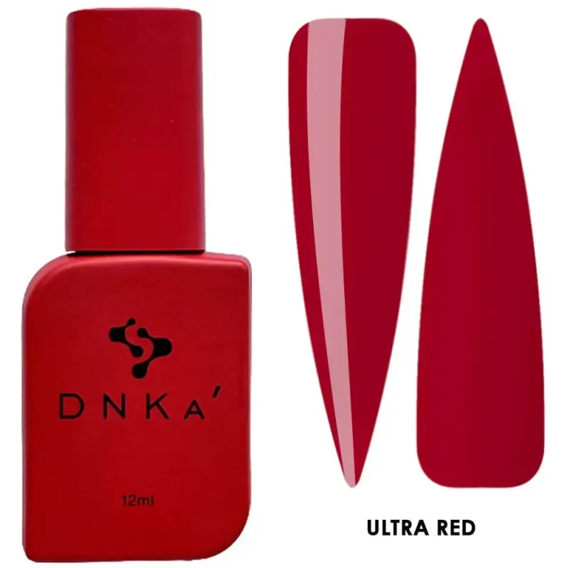 DNKA Color Gel Polish Ultra Red - Lakier hybrydowy 12ml