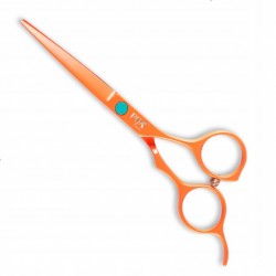 Fox CANDY Nożyczki fryzjerskie 5,5" w kolorze pomarańczowym