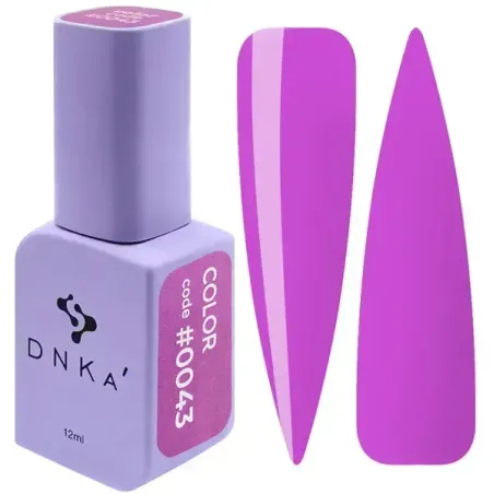 DNKA Color Gel Polish 0043- Lakier hybrydowy 12ml