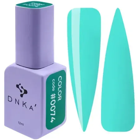 DNKA Color Gel Polish 0074 - Lakier hybrydowy 12ml