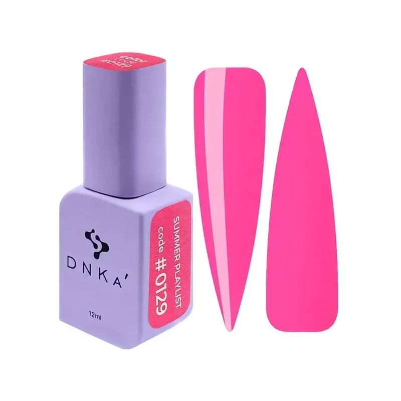 DNKA Color Gel Polish 0129 Summer Playlist - Lakier hybrydowy 12ml