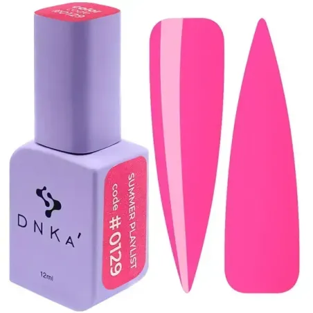 DNKA Color Gel Polish 0129 Summer Playlist - Lakier hybrydowy 12ml