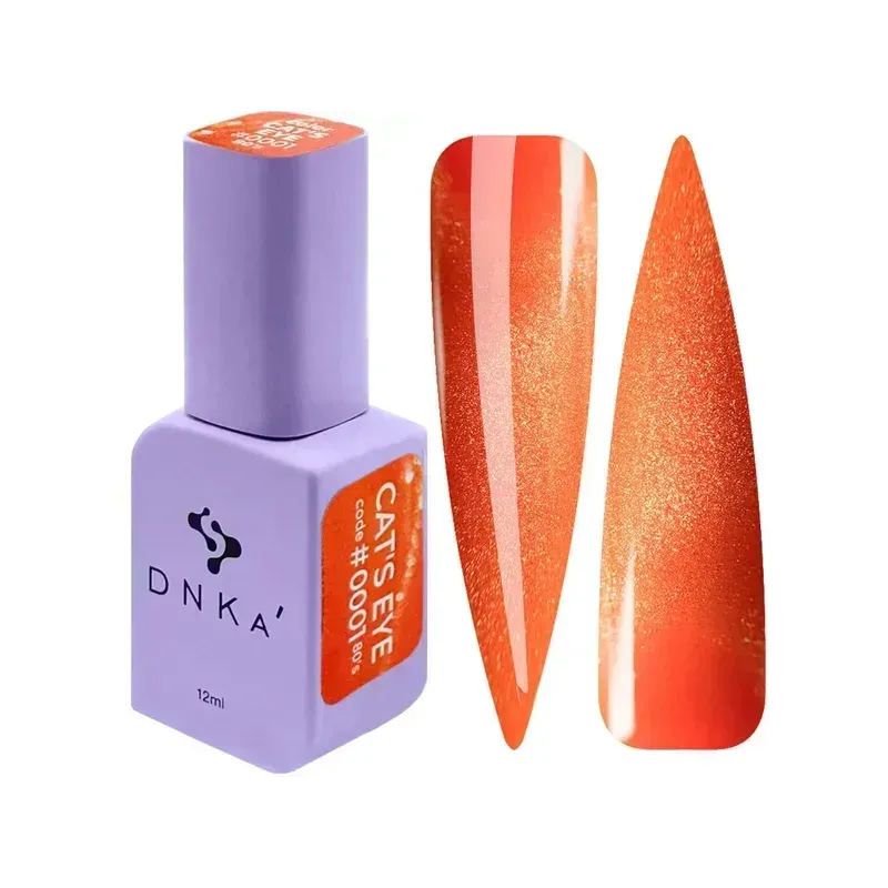 DNKA Color Gel Polish 0001 80s - Lakier hybrydowy 12ml