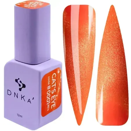 DNKA Color Gel Polish 0001 80s - Lakier hybrydowy 12ml
