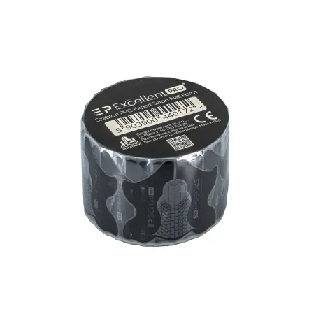 Excellent PRO Expert salon nail form Szablony PVC do przedłużania paznokci 500szt.
