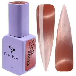 DNKA Color Gel Polish 0032 Cat's Eye SILK - Lakier hybrydowy 12ml