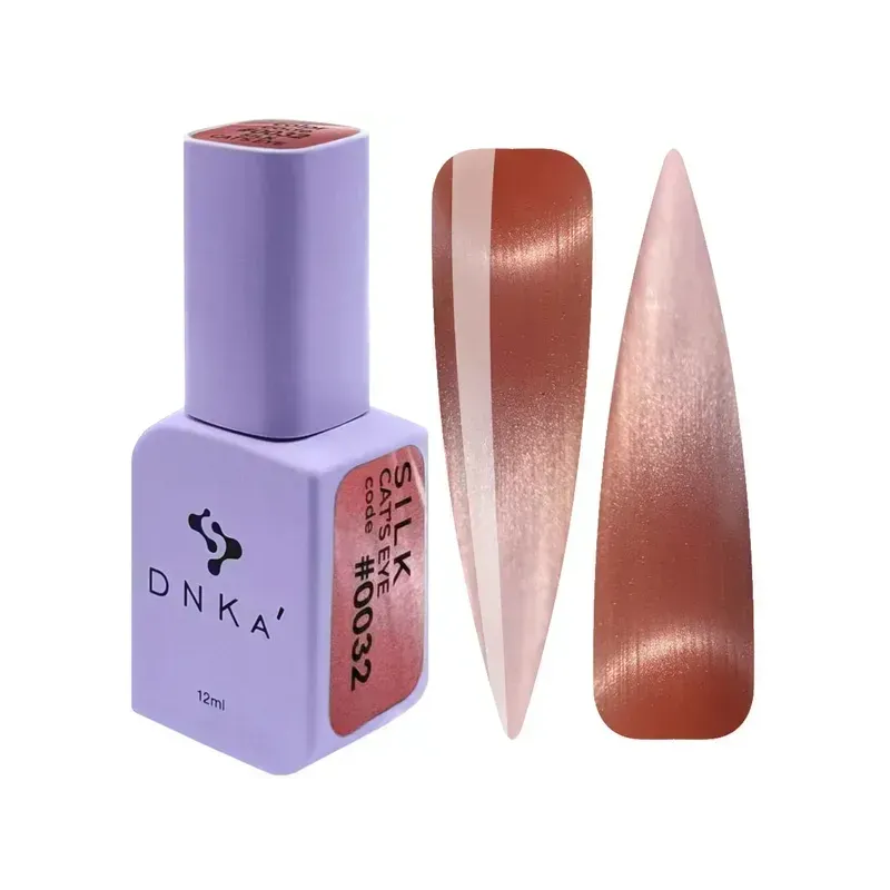 DNKA Color Gel Polish 0032 Cat's Eye SILK - Lakier hybrydowy 12ml