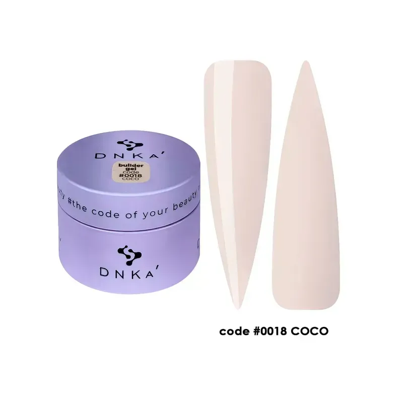 DNKa Builder Gel 0018 Coco 30 ml – żel budujący 30ml