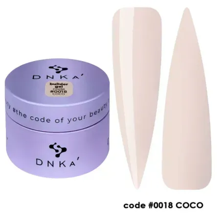 DNKa Builder Gel 0018 Coco 30 ml – żel budujący 30ml