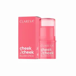 Claresa róż w sztyfcie CHEEK2CHEEK 02 neon coral 5,5g