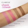 Claresa róż w sztyfcie CHEEK2CHEEK 02 neon coral 5,5g