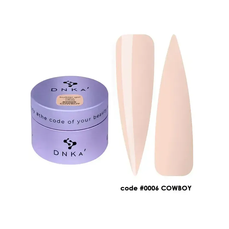 DNKA Builder Gel Light 0006 Cowboy 30ml Żel budujący