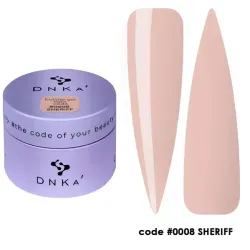DNKA Builder Gel Light 0008 Sheriff 30ml Żel budujący