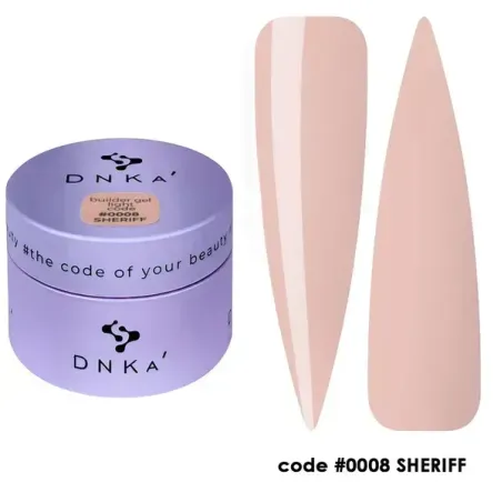 DNKA Builder Gel Light 0008 Sheriff 30ml Żel budujący