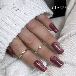Claresa Lakier hybrydowy CAT EYE BROWN 5g