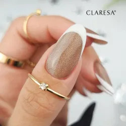 Claresa Lakier hybrydowy CAT EYE SILVER 5g