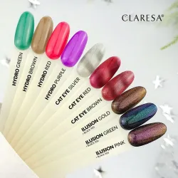 Claresa Lakier hybrydowy HYDRO RED 5g