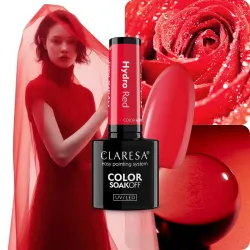 Claresa Lakier hybrydowy HYDRO RED 5g