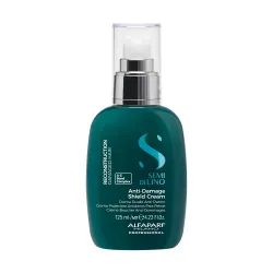 Alfaparf Milano Semi di Lino Reconstruction Anti-Damage Shield Cream odbudowujący krem do włosów grubych, zniszczonych 125ml