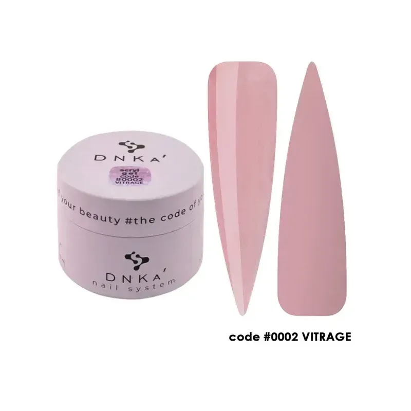 DNKa' Аcryl Gel 0002 Vitrage żel akrylowy 30 ml