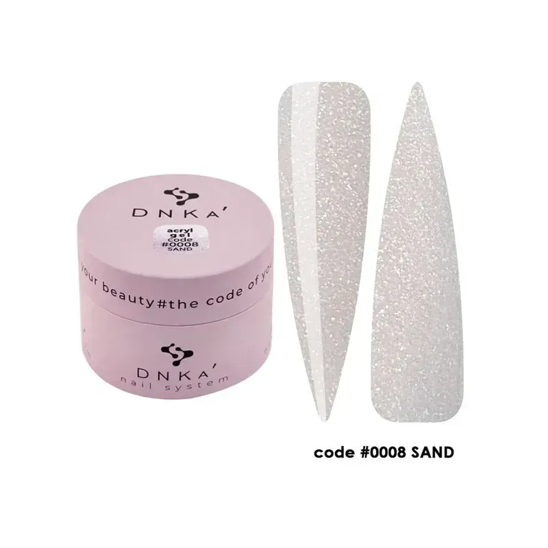 DNKa' Аcryl Gel 0008 Sand żel akrylowy 30 ml