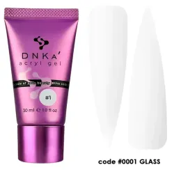 DNKa' Аcryl Gel 0001 Glass żel akrylowy tubka 30 ml