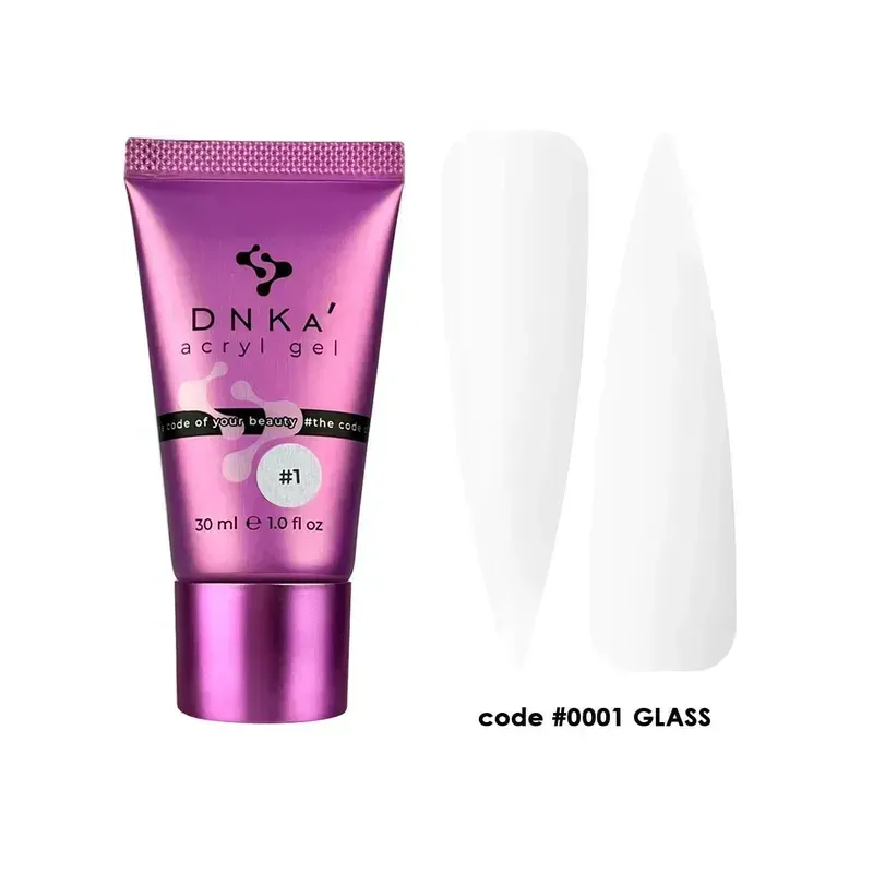 DNKa' Аcryl Gel 0001 Glass żel akrylowy tubka 30 ml