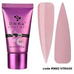 DNKa' Аcryl Gel 0002 Vitrage żel akrylowy tubka 30 ml