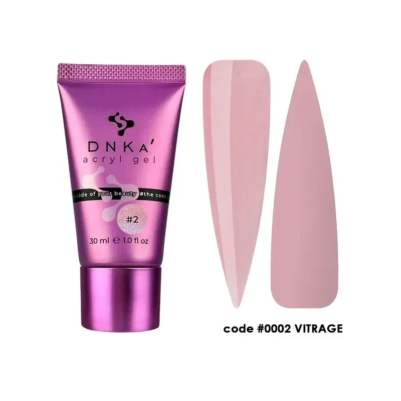 DNKa' Аcryl Gel 0002 Vitrage żel akrylowy tubka 30 ml