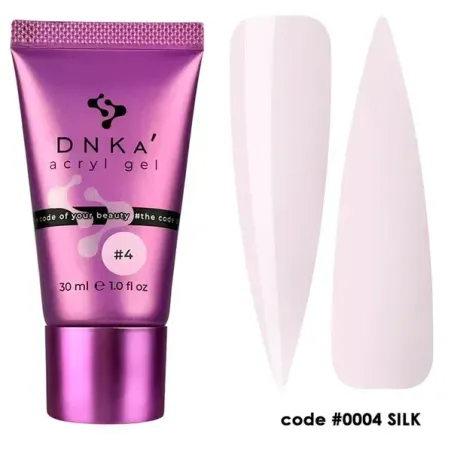 DNKa' Аcryl Gel 0004 Silk żel akrylowy tubka 30 ml