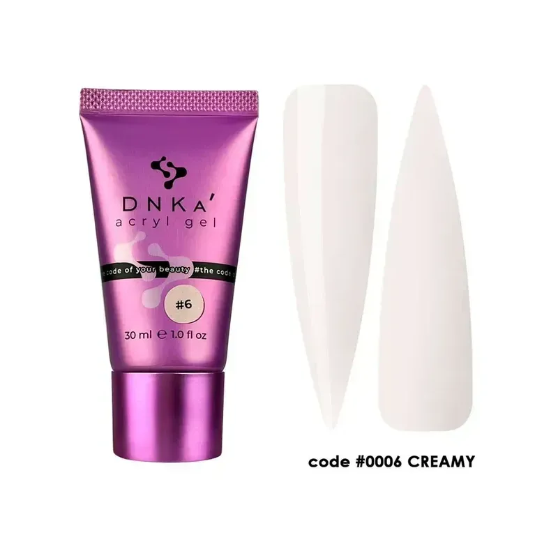 DNKa' Аcryl Gel 0006 Creamy żel akrylowy tubka 30 ml